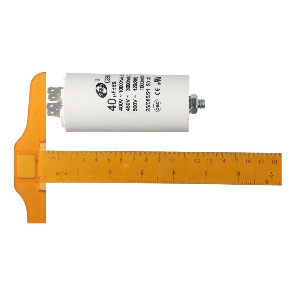 50/60 Гц CBB60, рабочий конденсатор 40 мкФ, 450 В переменного тока, профессиональный воздушный компрессор, двигатель водяного насоса