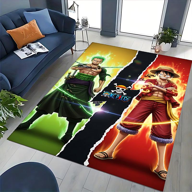 1pc One Piece Straw Hat Pirates Carpet Rug for Bedroom Living Room Decor Sofa Home Game Area Rug Non-slip Floor Mat. D7270147