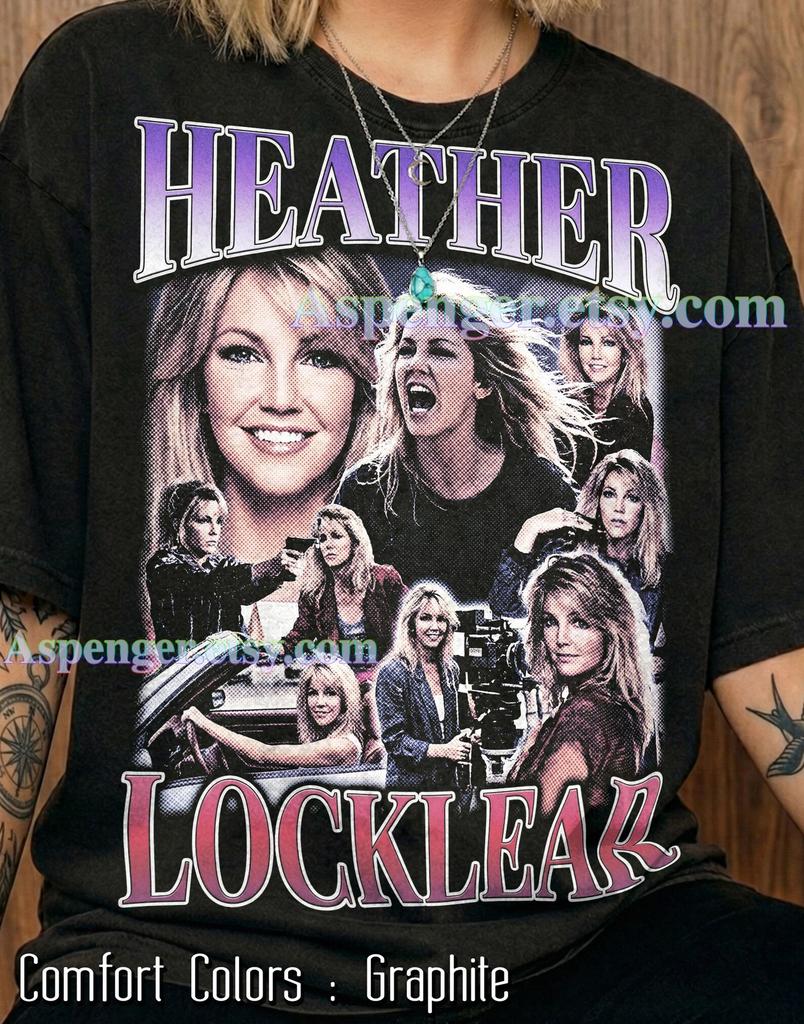 Heather Locklear 90S Vintage Bootleg Comfort Colors® Shirt, Amanda Woodward, Sammy Jo, Caitlin, Retro Y2K Pop Culture Graphic Tees,