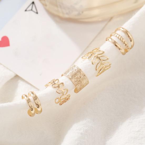 Серьги-клипсы с полыми листочками, непирсинговые ювелирные изделия, винтажные яркие блестящие серьги-поддельные хрящевые серьги для