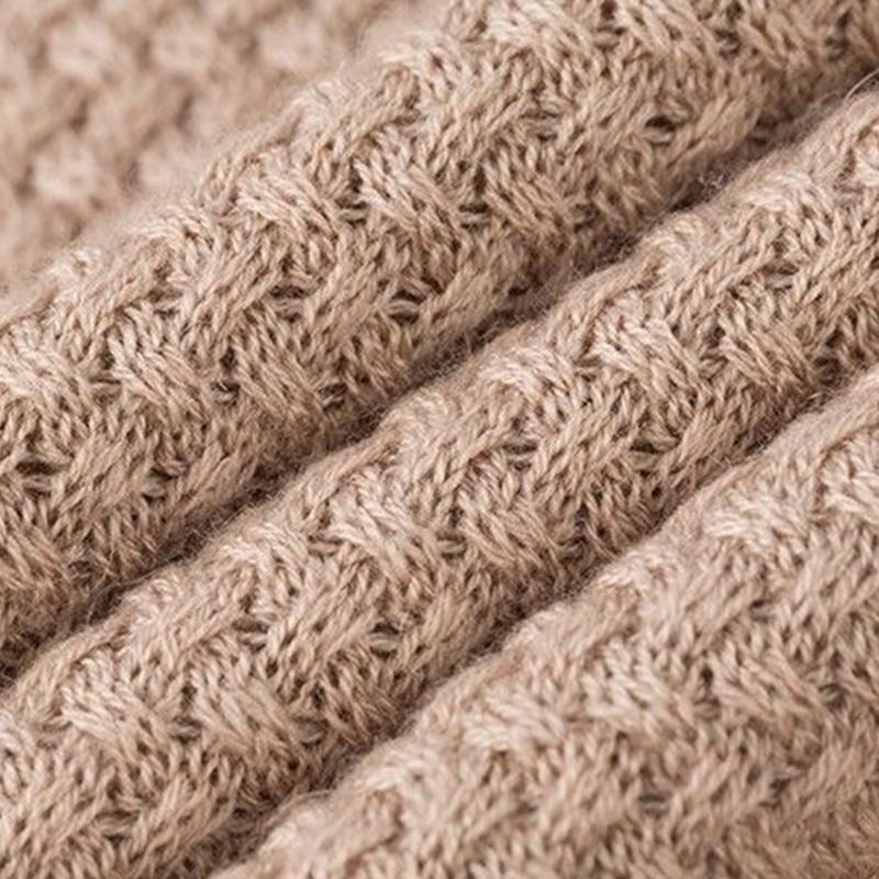 Полая вязаная женская тонкая женская блузка с длинным рукавом весной и осенью, свободный свитер для ношения