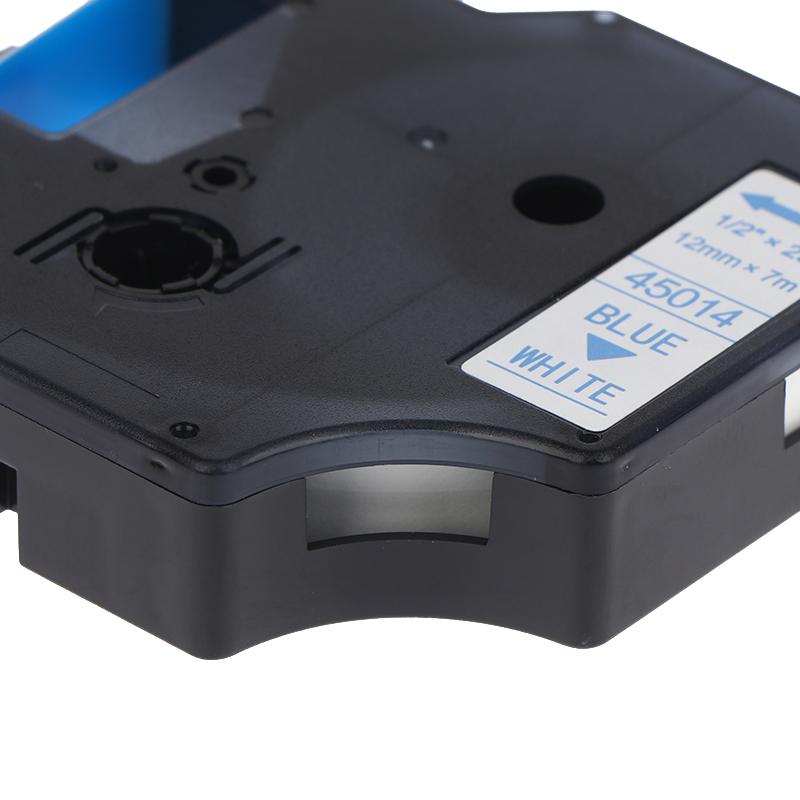 Многоцветные ленты для принтера этикеток Самоклеящиеся этикетки Водонепроницаемые и устойчивые к царапинам D1 6/9/12/19/24 мм