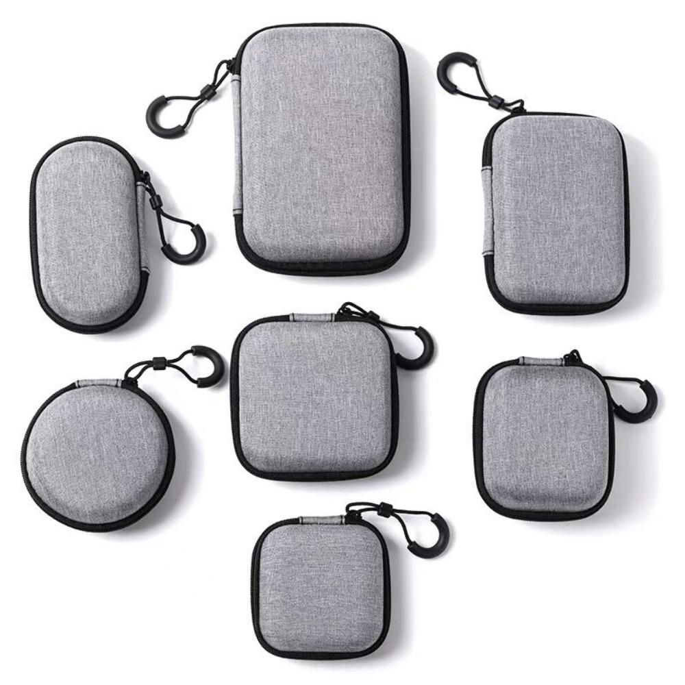 Protective Earphone Storage Bag Dust-proof Data Cable Organizer Bag Electronic Products