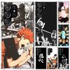 Чехол для телефона Haikyuu Oya Volleyball Anime для Samsung Galaxy S26 S24 S23 Ultra S25 Edge S22 S21 Plus S20 FE + Мягкая печать Веселый