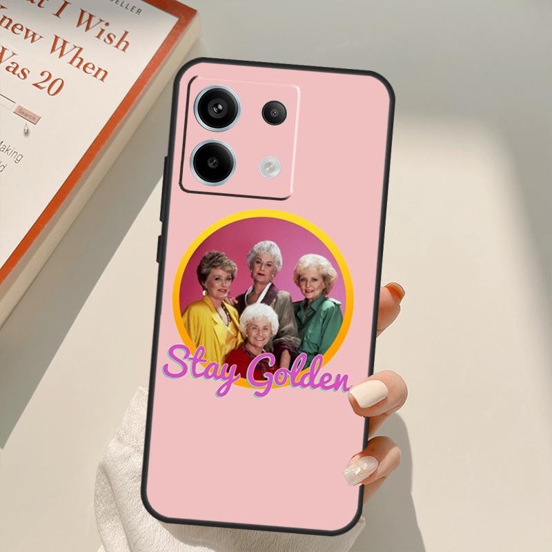 Чехол Golden Girls для Xiaomi Redmi Note 14 13 10 11 12 15 Pro Plus Чехол для Redmi 15 14C 12C 10C 13C 15C