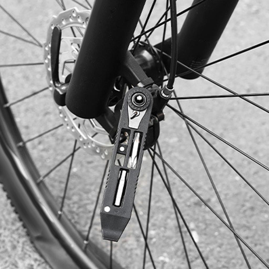 Bike Tools Kit Set For Mountain Road Bike Tire Repair Kit With Ratchet Wrench And Tire Lever Bike Tool Set Tool Set