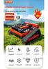 Remote Control Tracked Gasoline Lawn Mower for Canadian Slopes