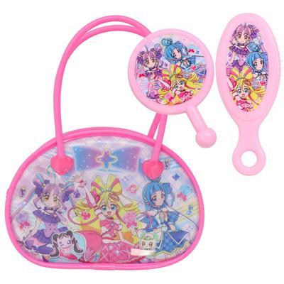 Набор для прогулок Shobido Kimi to Idol PreCure (розовый) Набор расческа и зеркало Товары PreCure