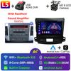 9"Android 14 Автомагнитола Carplay для Mitsubishi Outlander 2/Peugeot 4007/Citroen C-rosser мультимедиа Видеоплеер 4G GPS Стерео FM