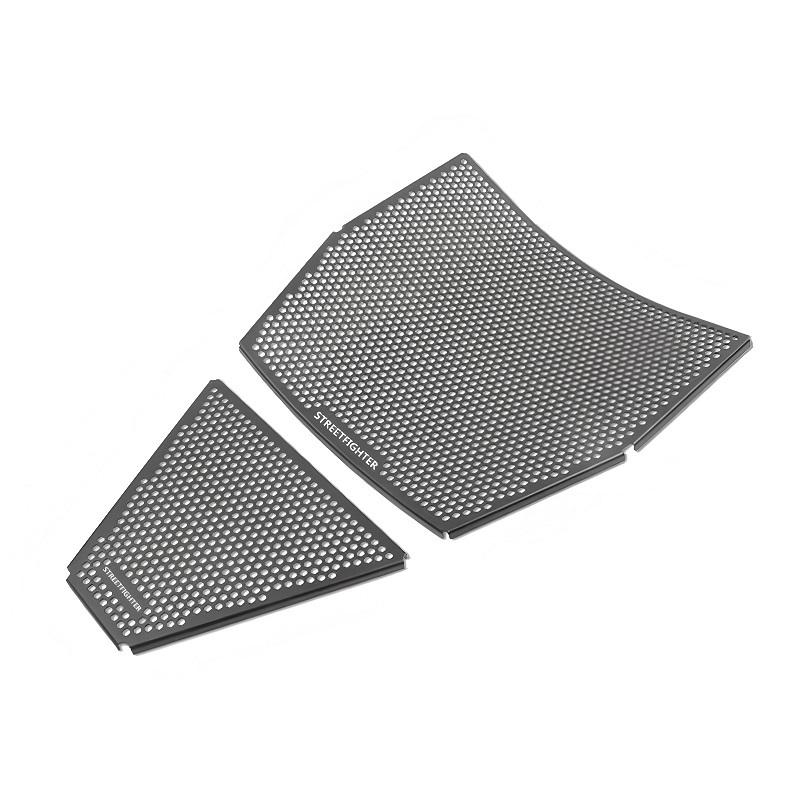 For Panigale V4 V4S 2018-2024 Streetfighter V4 Motorcycle Aluminum Radiator Guard Grille Cover Protector Protective Grill