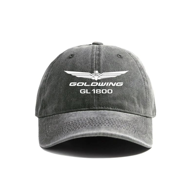 2026 Goldwing GL1800 Baseball Cap Distressed Hats Cap Men Retro Outdoor Summer Adjustable Hat Casual And Versatile