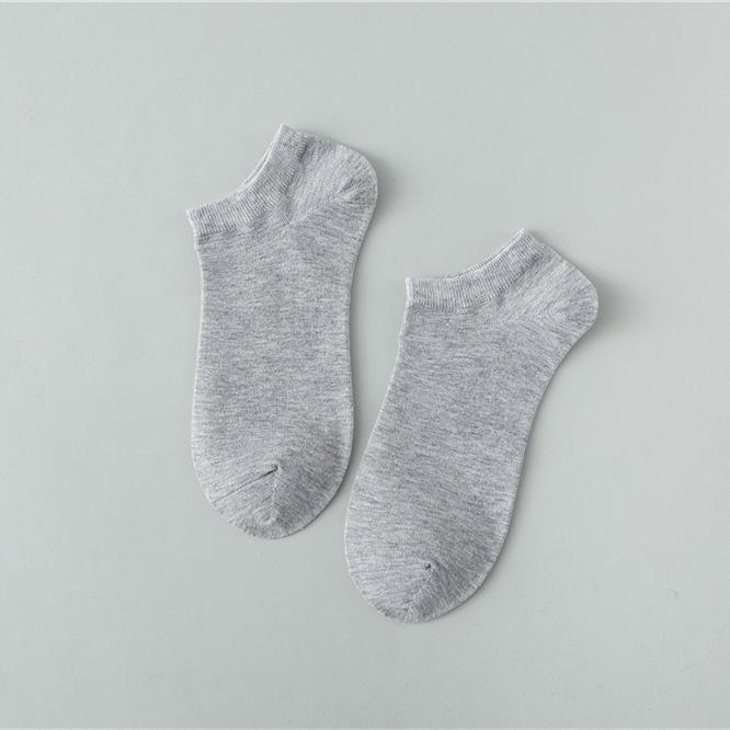 Мужские дышащие хлопковые носки средней длины — впитывающие пот, дезодорирующие, черно-белые, деловые, повседневные, весна/лето