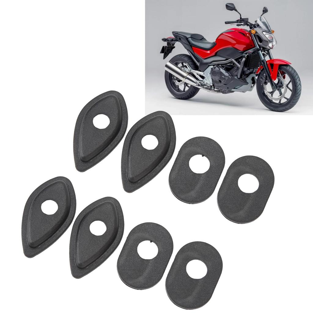 8 Turn Signal Light Adapters Motorcycle Turn Signal Adapter Spacer Sturdy and Reliable High