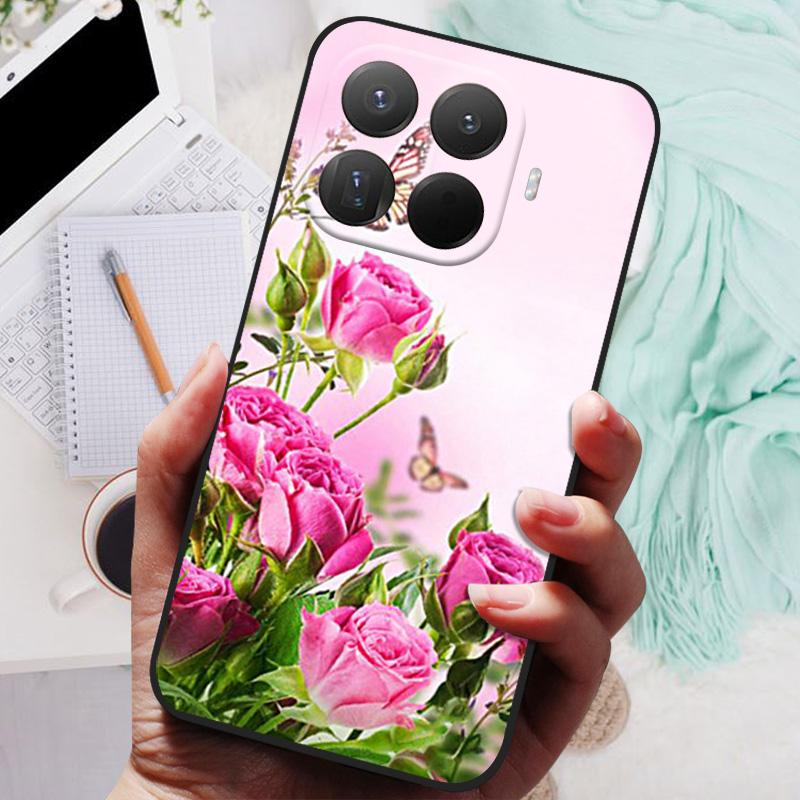 Чехол для Xiaomi 15T Pro Лев Волк Силиконовая Мягкая Задняя Крышка Для Xiaomi Mi 15T Pro Чехол для Телефона 15TPro Защитный Чехол Fundas Coque