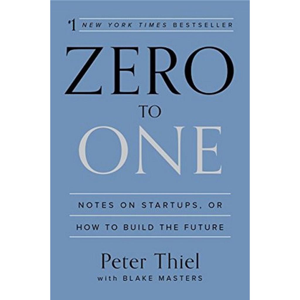 Zero To One How To Build The Future Papaback
