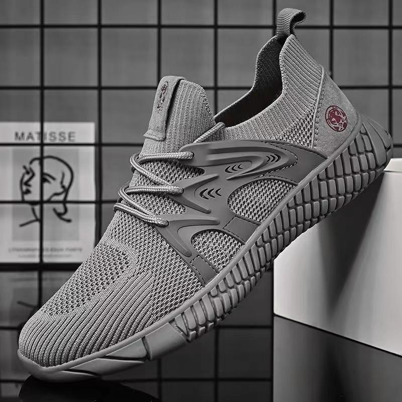 Легкая тканая мужская обувь дышащая и легкая спортивная обувь платформа повседневная обувь новая дышащая модная обувь для бега