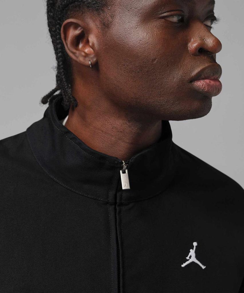 Nike Рабочая куртка Jordan Flight с графическим принтом M - Черная:Белый / If1822-010
