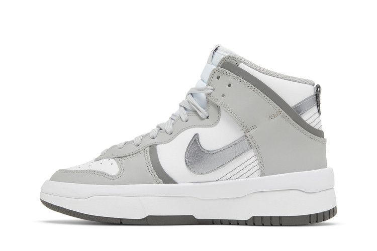 Women's Sneakers Nike Dunk High Up Light Smoke Grey (Women's) White/Silver-Light Smoke Grey-Light Smoke Grey
