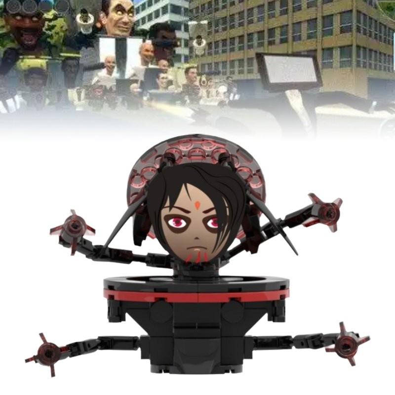 Туалет Сборка Скибиди Строительные блоки Детские игрушки-пазлы Украшение Настольный