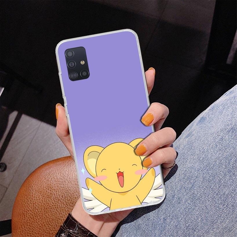 Cardcaptor Sakura Cute Magical Girl Phone Case For Samsung Galaxy A52 A32 A22 A12 A51 A31 A50S A30S A20S A10S Note 20 Ultra 10 P