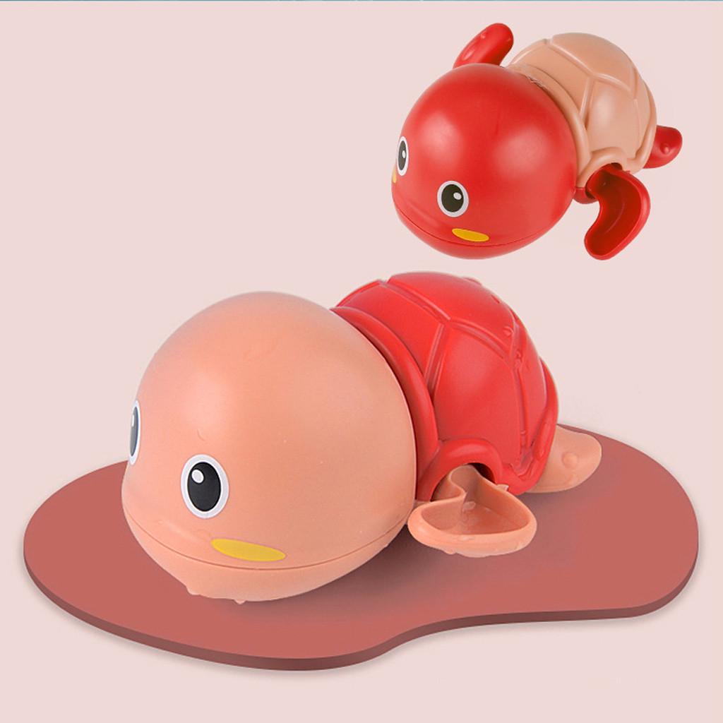 (H0915)Новая игрушка для купания младенца, бассейн, милая заводная черепаха, игрушки для купания животных