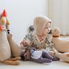 Плюшевая подушка «Малыш-жираф»: Успокаивающая игрушка и кукла для младенца из мягкого хлопка