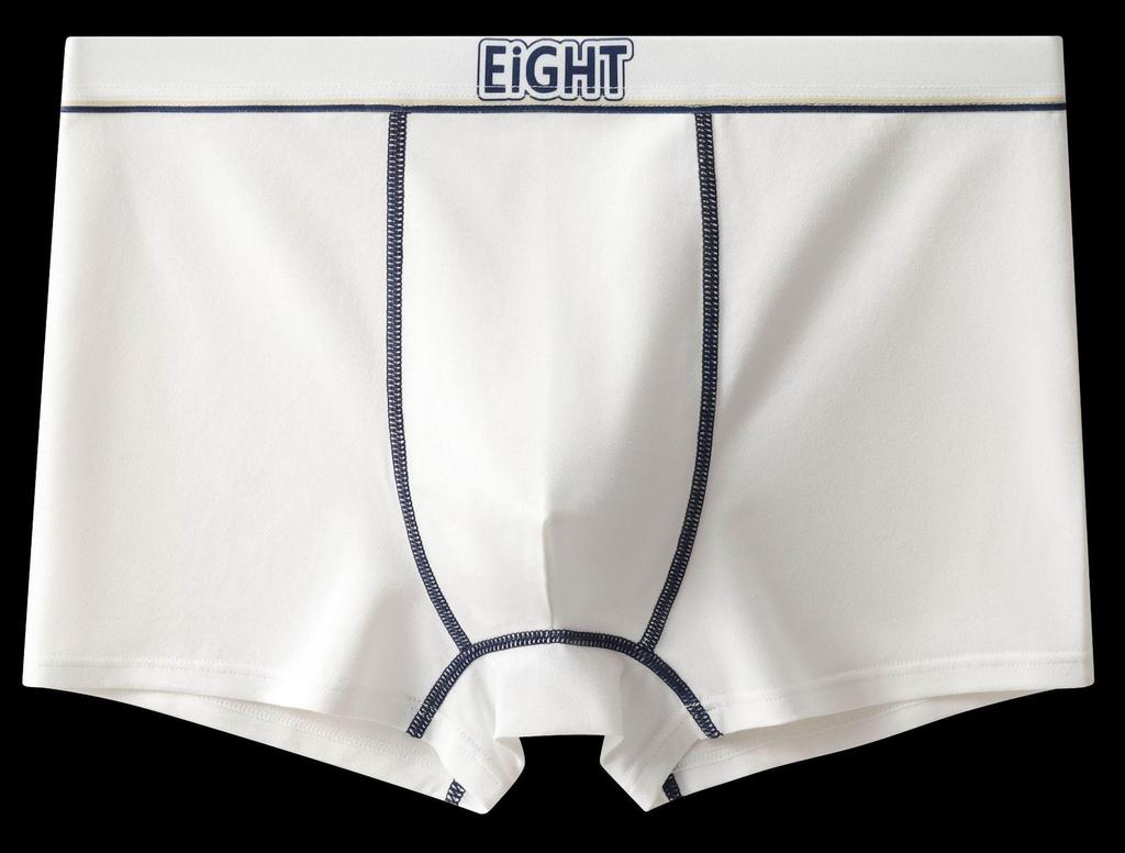 7A Антибактериальное детское нижнее белье для мальчиков - Быстросохнущие, дышащие хлопковые боксеры-брифы