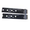Плата-райзер M.2 NGFF NVME AHCI PCIE с разъемом M2 (B+M/M key) для тестирования и защиты SSD, male-female