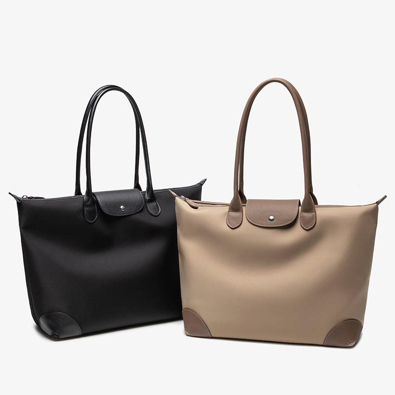 Женская большая холщовая сумка-тоут на осень/зиму 2024 года - сумка на одно плечо для поездок и путешествий