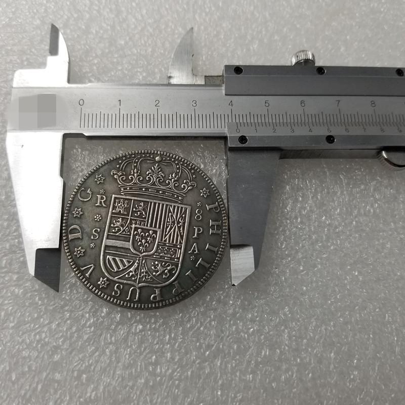 1731 Spain Commemorative Collectible Souvenirs Silver Coins