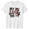 Hey You Dropped This Kitten Brain Funny Pun Graphic Design TShirt