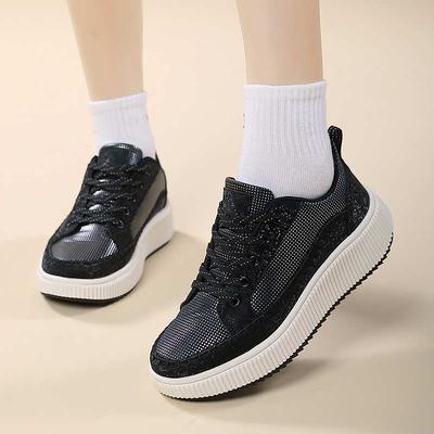 Модная платформа Большая подошва Женская летняя обувь для пожилых Повседневные вулканизированные женские дизайнерские кроссовки Спортивная распродажа