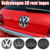 Valve Stems Caps For Volkswagen Touareg 2011-2015 Rear Emblem Trunk Badge Logo Rear Tailgate Decal Sticker Compatible With VW To zd5