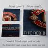 Spirit Devils Rise Bedding (1 * duvet cover + 2 * pillowcase, without core) 2D Flat Soft and comfortable Christmas birthday gift