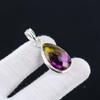 Ametrine Gemstone Handmade 925 Sterling Silver Jewelry Pendant Pear Shape Pendant Ametrine Gemstone Pendant For Gifts For Mom