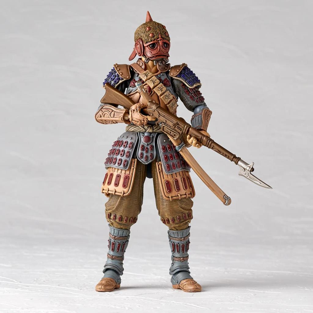 Kaiyodo Nausicaa of the Valley of the Wind Takeya Freely Figurine Dokihei Height 150mm PVC ABS Painted Movable Figure (2) Approx. Non-scale &