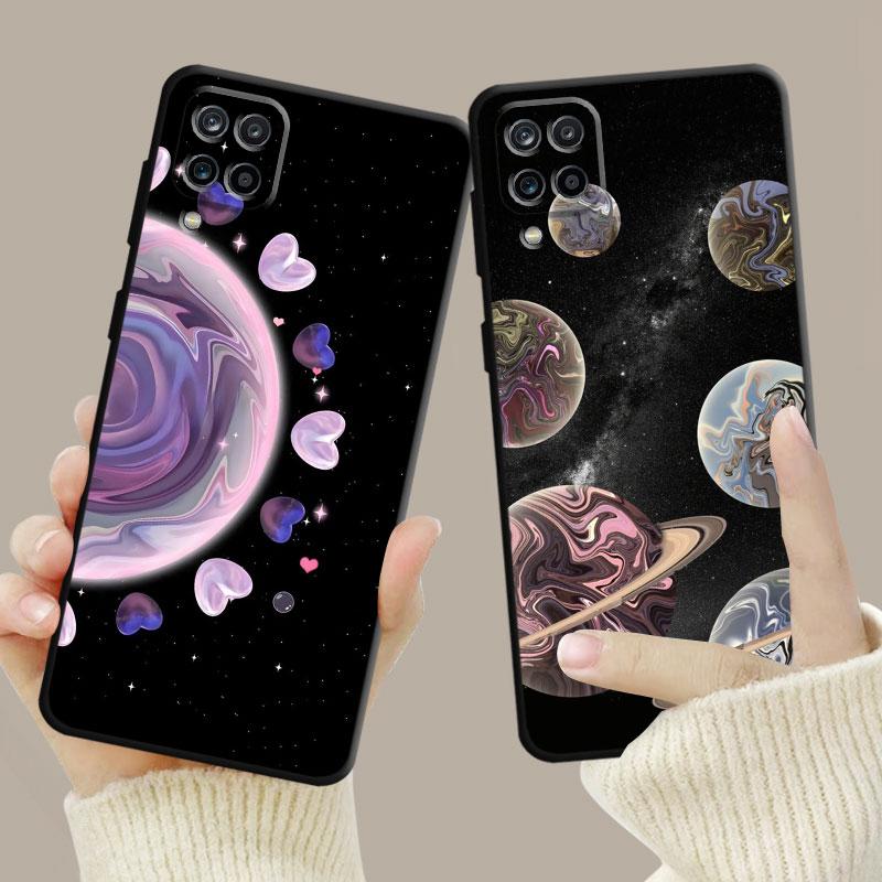 Чехол для телефона Samsung Galaxy A70 A70s A50 A30s A04s A20s A20e A02 A02s A03 A42 M52 M31 M04, чехол Galaxy Celestial Body Love