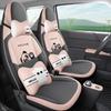 Мини чехол на сиденье автомобиля с пандой, полный обхват, милая кожа для всех сезонов