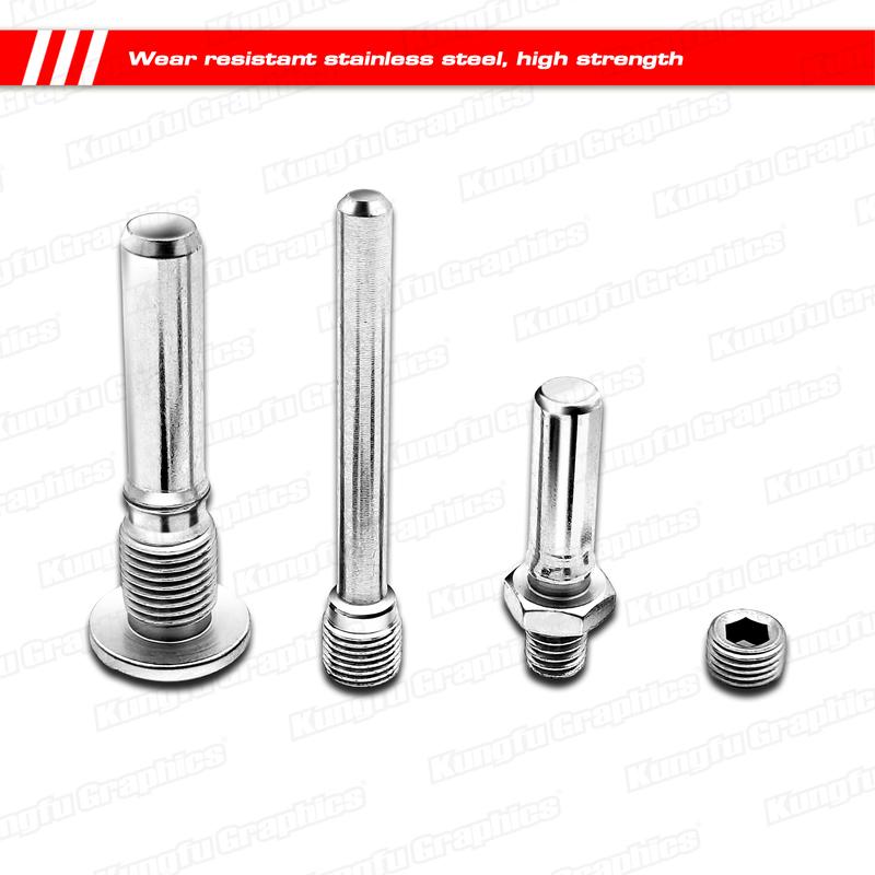 Motorcycle Rear Brake Repair Kit Caliper Bolts Pins Braking System for Nissin/NISIN Brake Calliper CRF KXF YZF RMZ