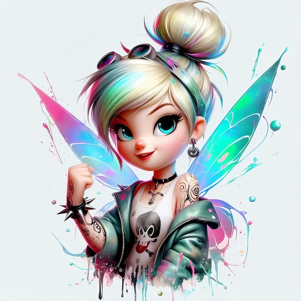 Алмазная вышивка «Фея Динь-Динь» Картина «Малефисента» Картина «Кошмар перед Рождеством» Мозаика Настенный декор