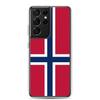 Телефонный чехол - Samsung - Galaxy S21 - Drapeau de la Norvège - Souple - Multicolore