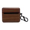 Protective Cover Fit for   Pi8 Wireless   Earbuds Charging Case Hand Polished   Earphone Case Walnut Wood Cover