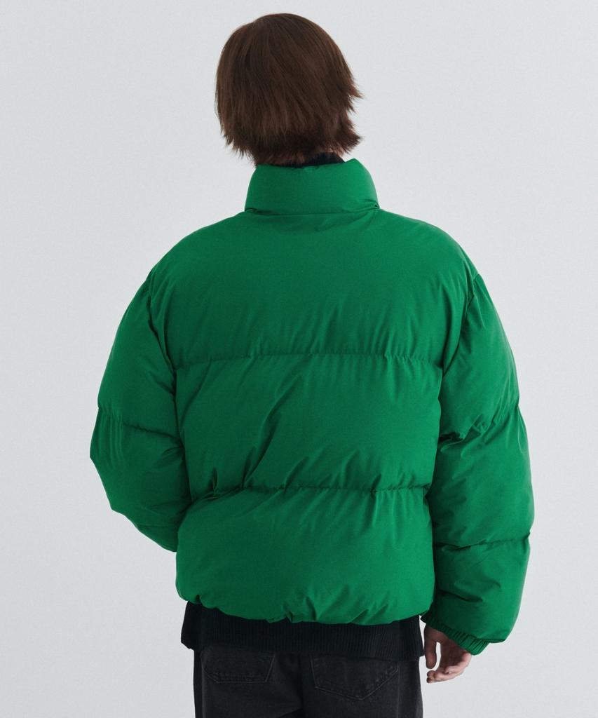 Musinsa Standard Daily Puffer Short Padded Jacket [Irish Green]