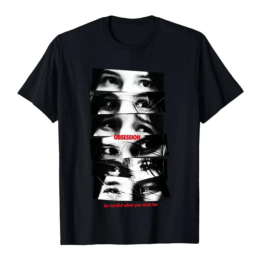 Movie Obsession Nikki Eyes Tshirt Unisex Streetwear Cotton Fashion Short Sleeve Tshirts 2026 Summer Design Graphic Merch Tees