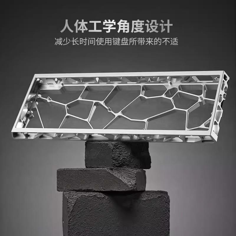 Holy60 Wooting 60he Gh60 Aluminum Keyboard Case Shell 60% Keys Layouts For Mad 60he Raven61 Aula Win60 Gt60 Gaming Keyboard Gift