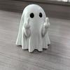Хэллоуин Палец Привидение Фигурка Жуткая Смола Светящаяся Статуэтка Привидения для Хэллоуина Домашний Настольный Поднос Декор Полки