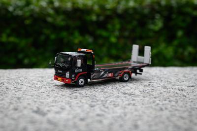 Масштаб Tiny City CN27 Isuzu N Series SF Express Эвакуатор с бортовой платформой 1/64 (2023)