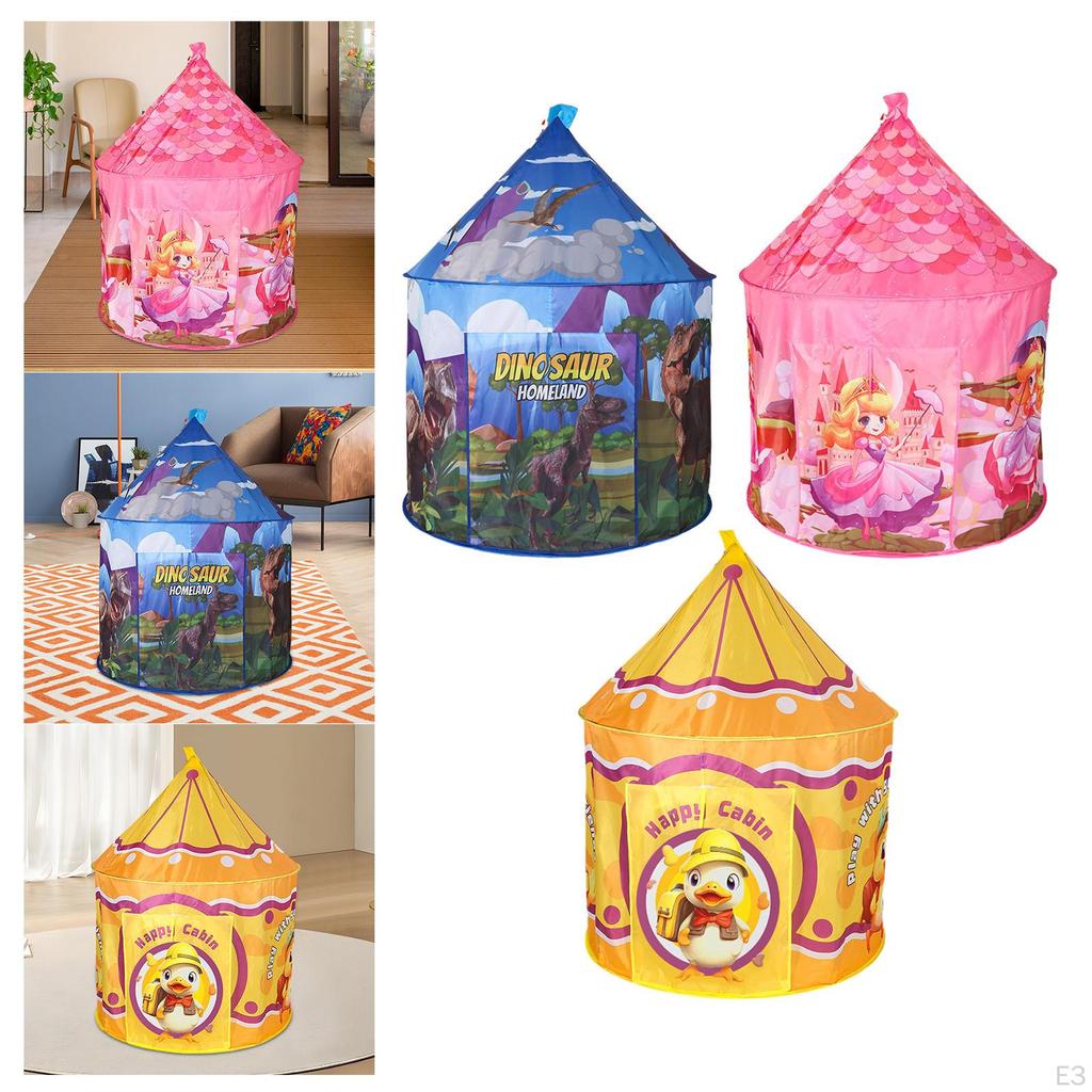 Детская палатка приключений: Складной игровой домик для игр в помещении и на улице