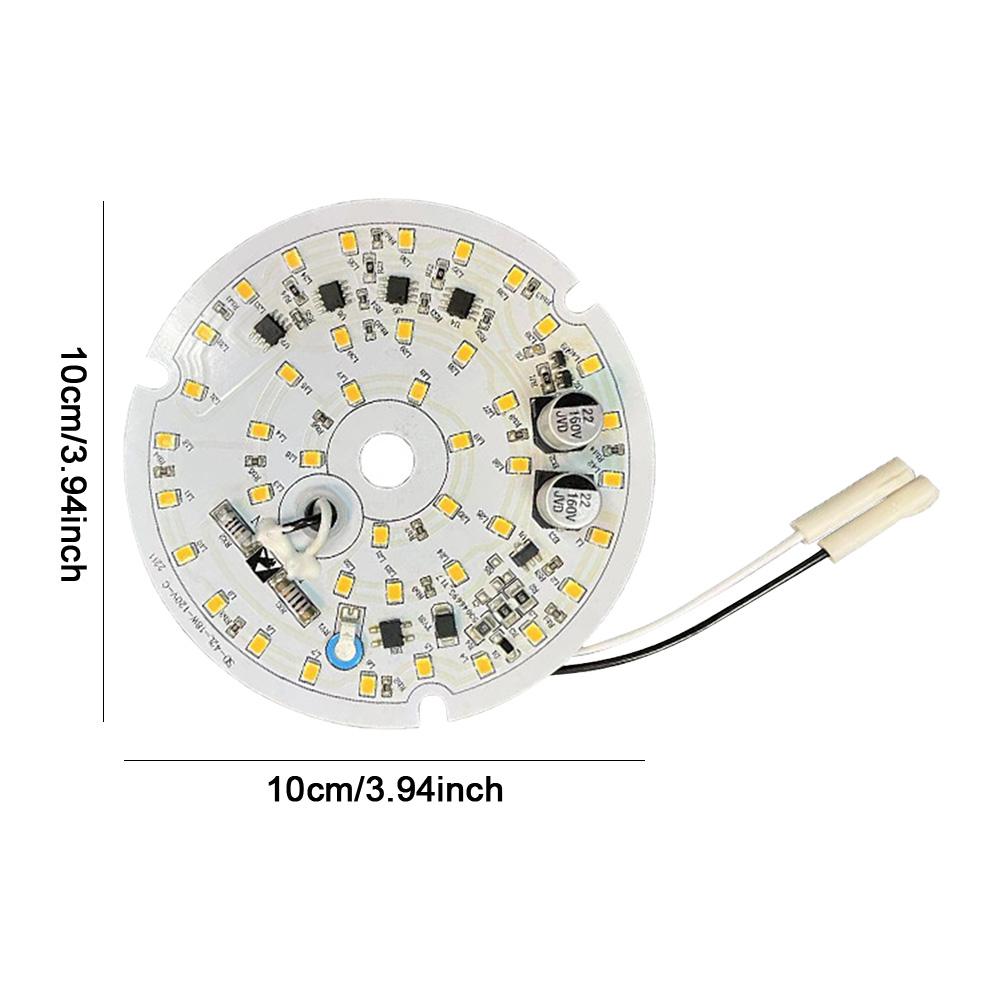 LED Panel Light 85V-265V Ceiling Lights LED Module 18W 1530LM Dimmable Ceiling Fan LED Light Replacement Panel LED Retrofit Kit