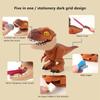 5 in 1 Dinosaur Stationary Set Educational Toys T-Rex Toy Stationary Set  Library